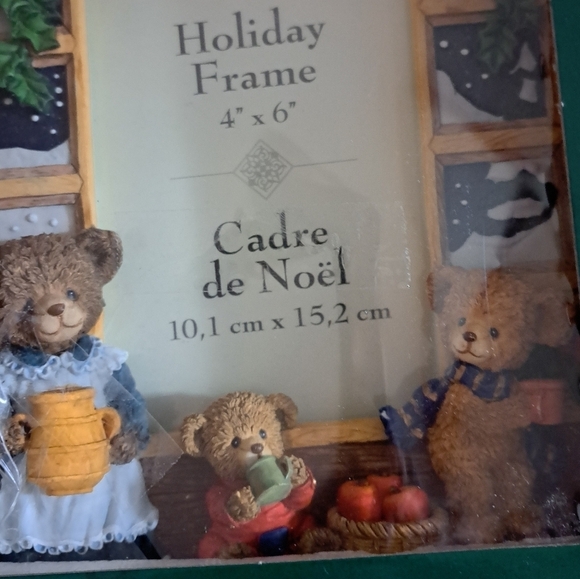 Vintage Holiday Picture Frame    Size 4"×6" - Picture 7 of 7